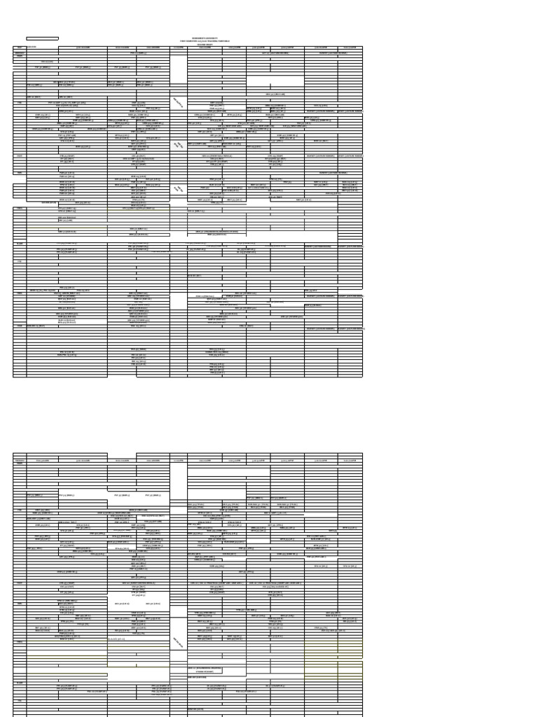 Redeemer's University 2025/2026 Timetable | PDF