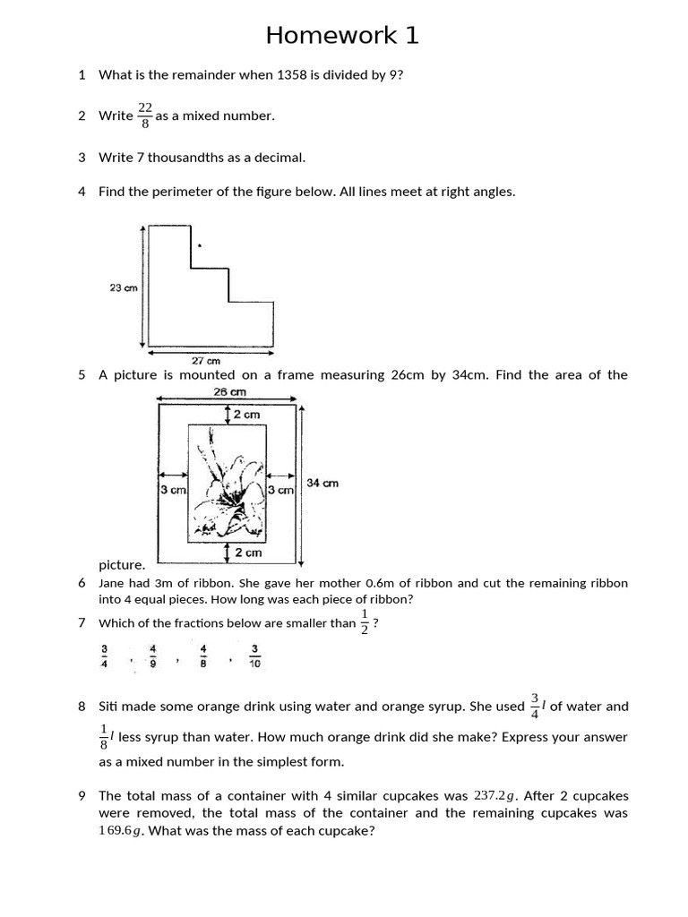 Homework 1 | PDF