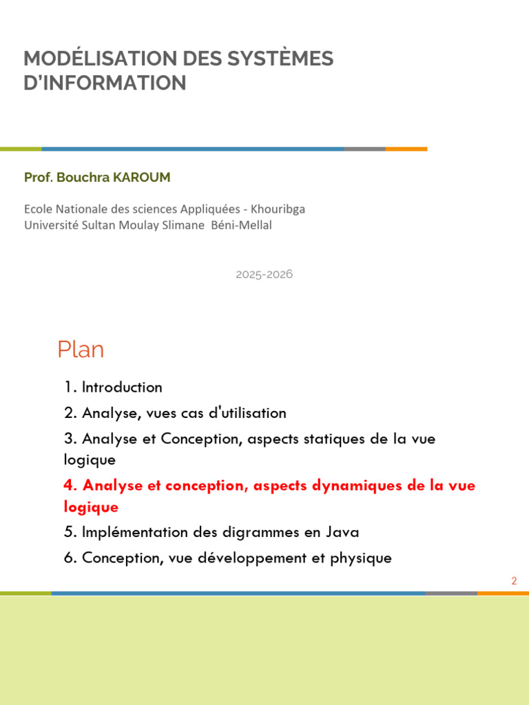 Modélisation UML des systèmes d'information | PDF | Langage de ...