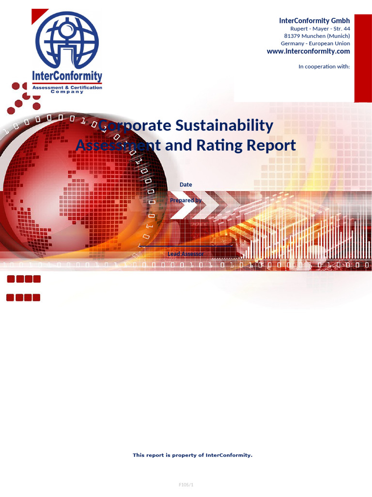 Corporate Sustainability Assessment Report | PDF | Sustainability ...