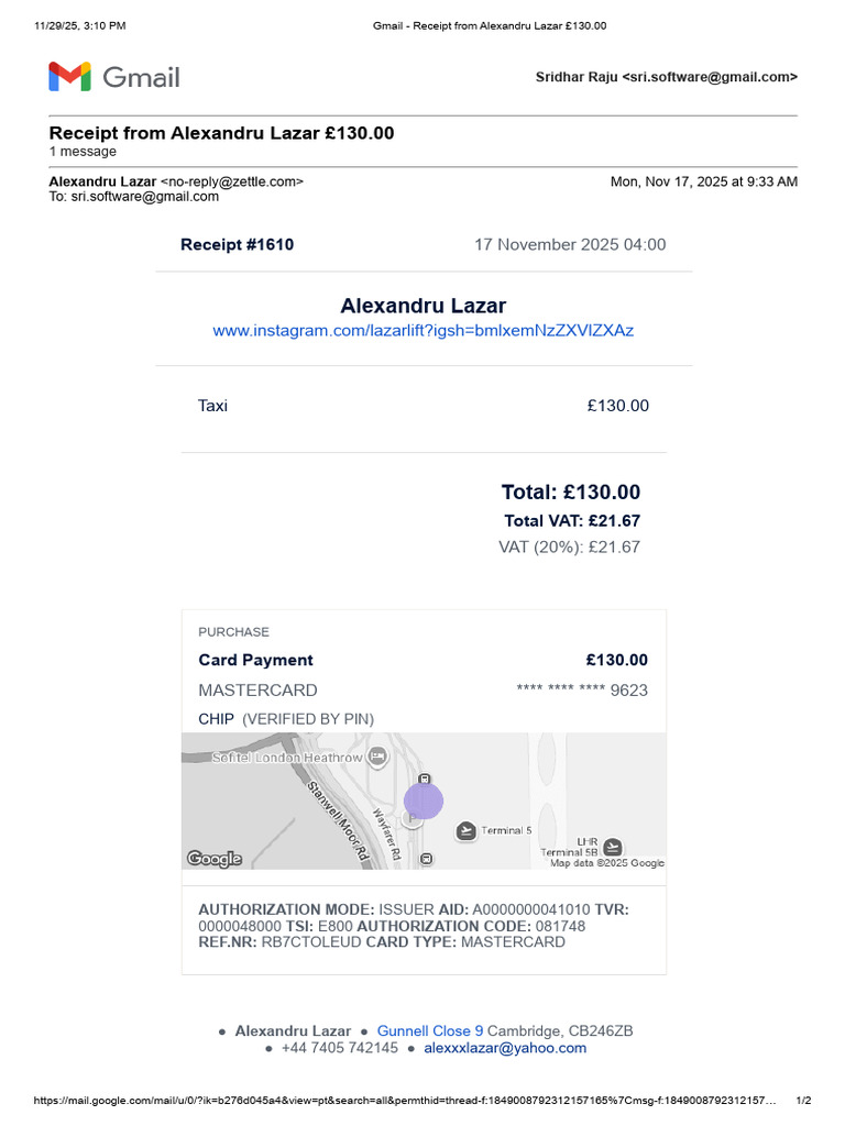 130 | PDF | Pay Pal | Receipt