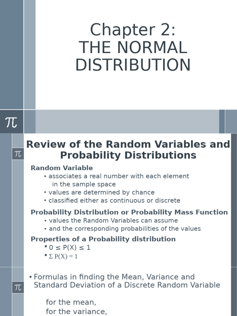 Understanding Normal Distribution Concepts | PDF | Probability ...