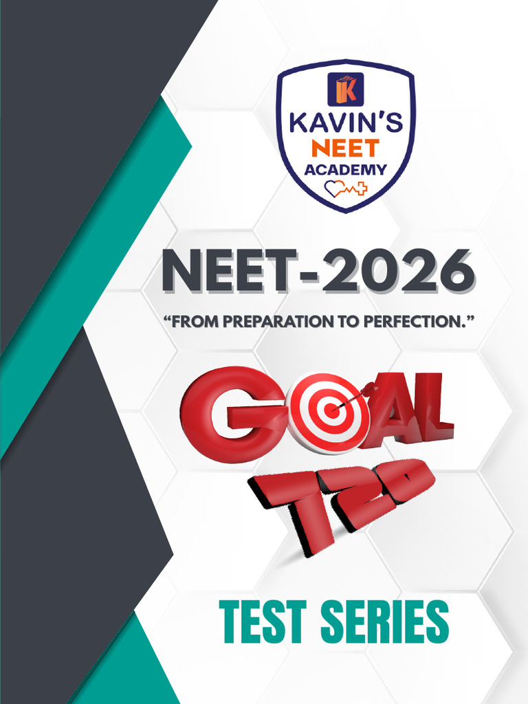 NEET 2026 Test Series Schedule | PDF | Chemistry | Physics