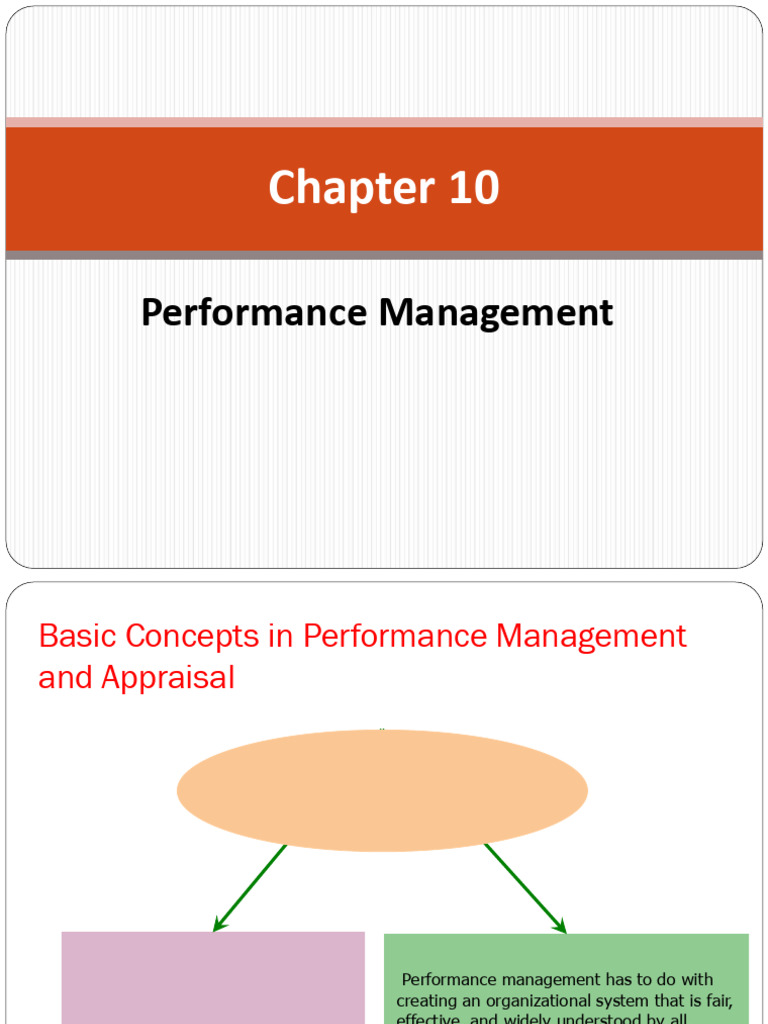 Chapter Performance Mix | PDF | Performance Appraisal | Psychology