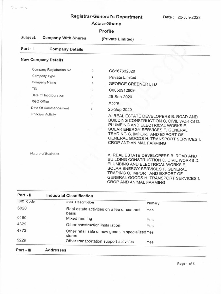 Form A | PDF
