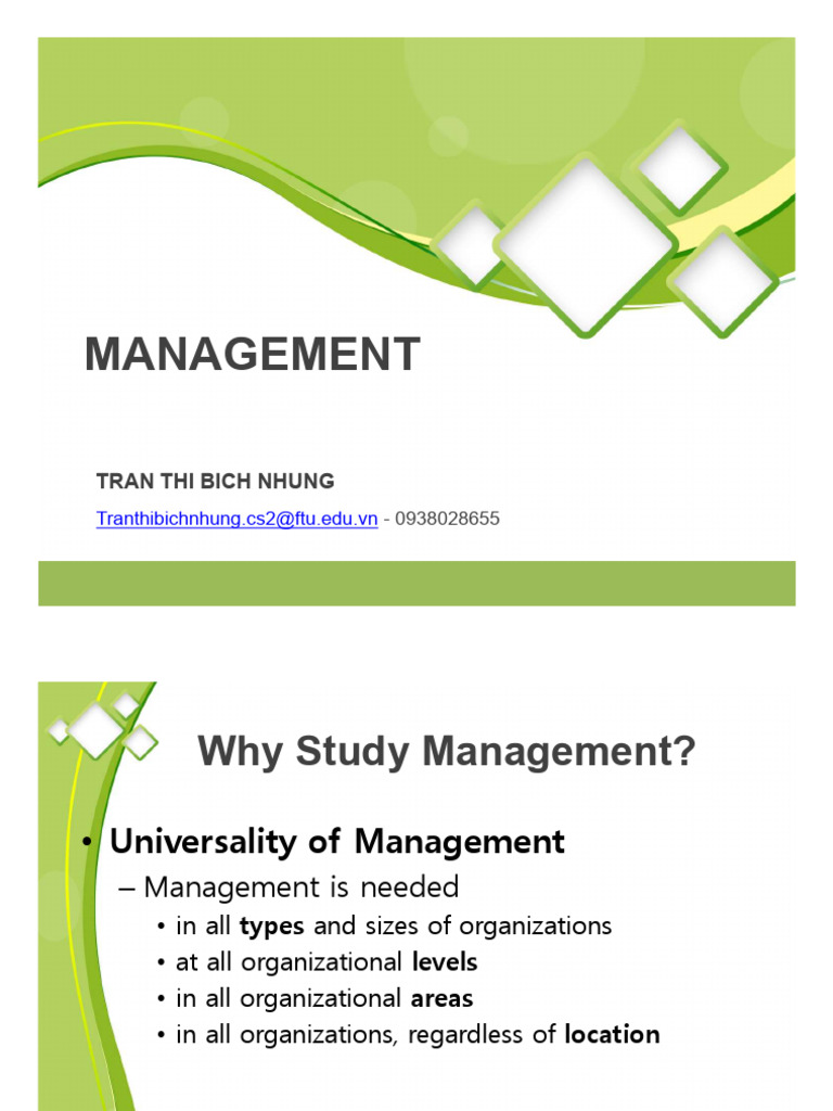 Understanding Management Fundamentals | PDF | Skill | Goal