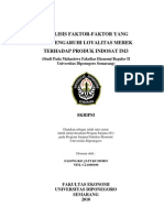 Download skripsi faktor-faktor yang mempengaruhi loyalitas merek by Sasongko Jati Kumoro SN97923672 doc pdf