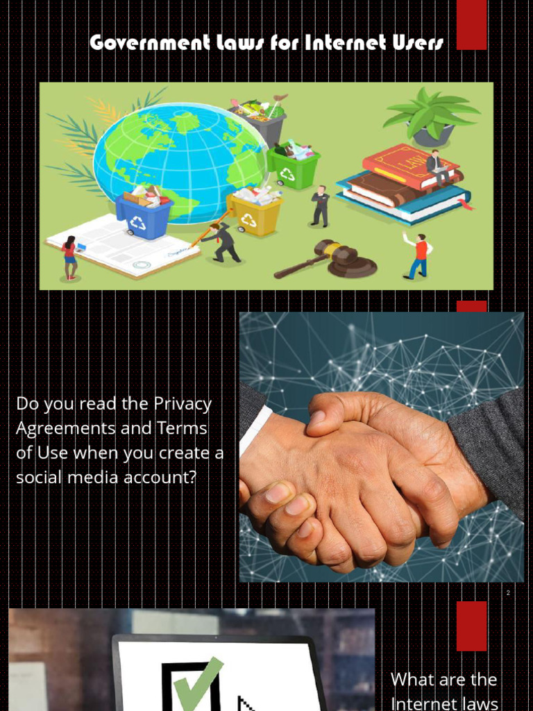 Internet Laws and User Protections | PDF | Intellectual Property ...