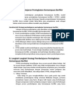 Strategi Pembelajaran Peningkatan Kemampuan Berfikir