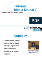 Drupal7 Desarrolladores