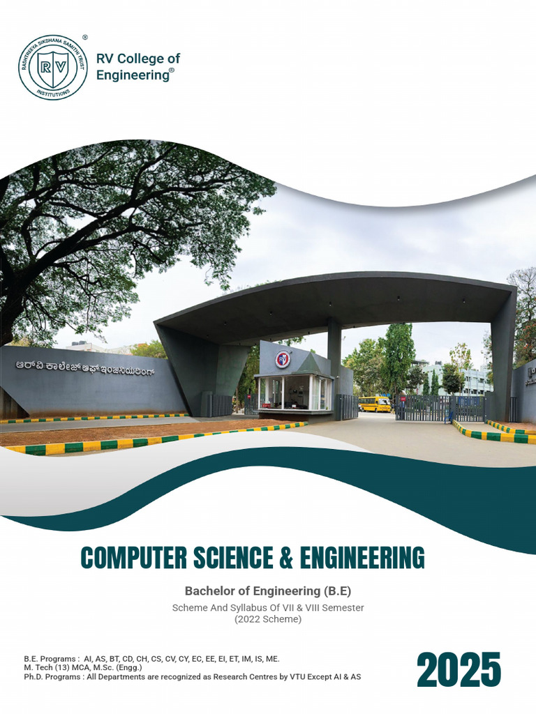 B.E. Computer Science Syllabus 2022 | PDF | Deep Learning | Parallel ...