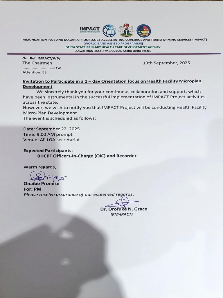 Health Facility Microplan Development | PDF