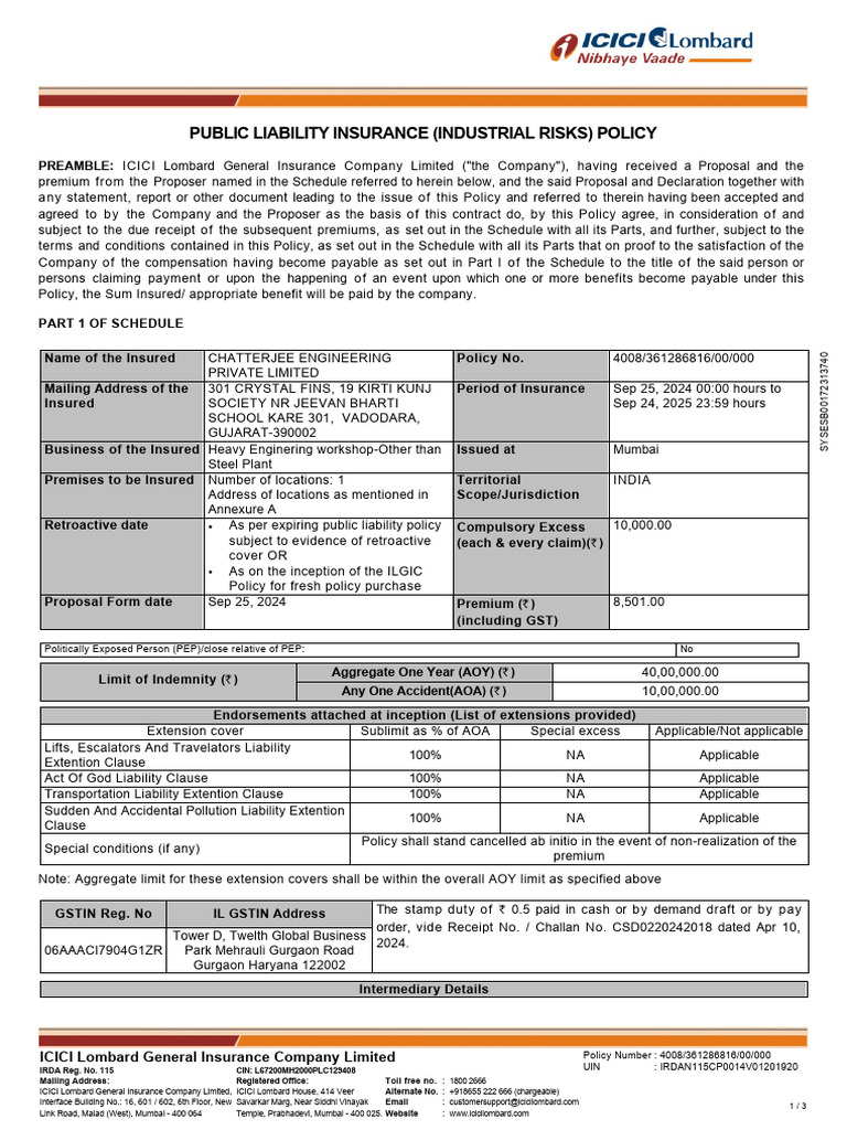 Public Insurance (2) | PDF | Insurance | Liability Insurance