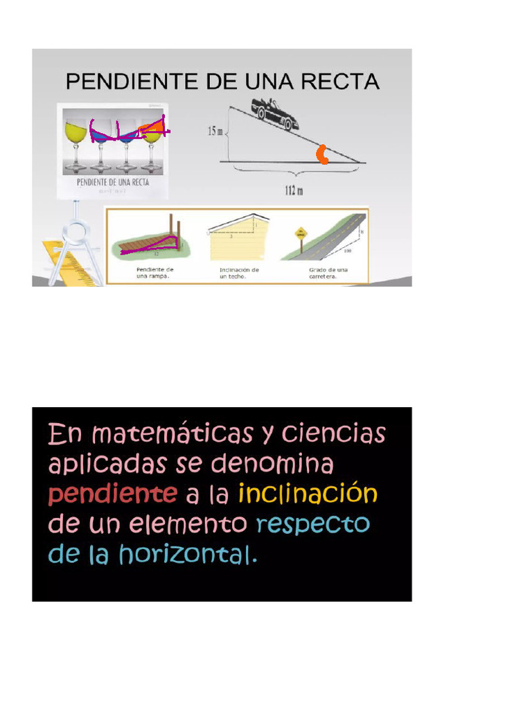 Pendiente de Una Recta(1) | PDF