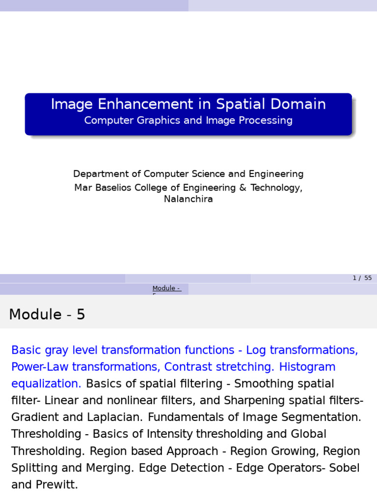 enhancement | PDF | Digital Signal Processing | Image Editing