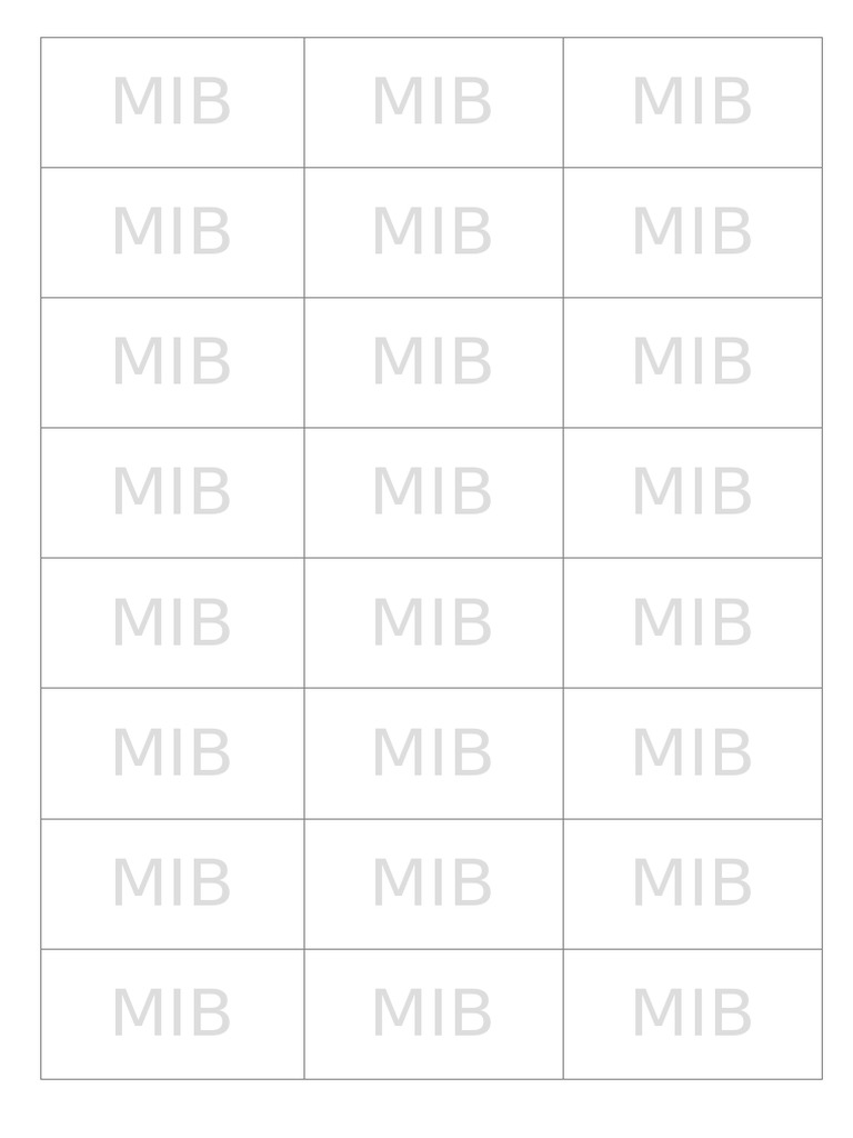 MiB Karty Kwestii | PDF