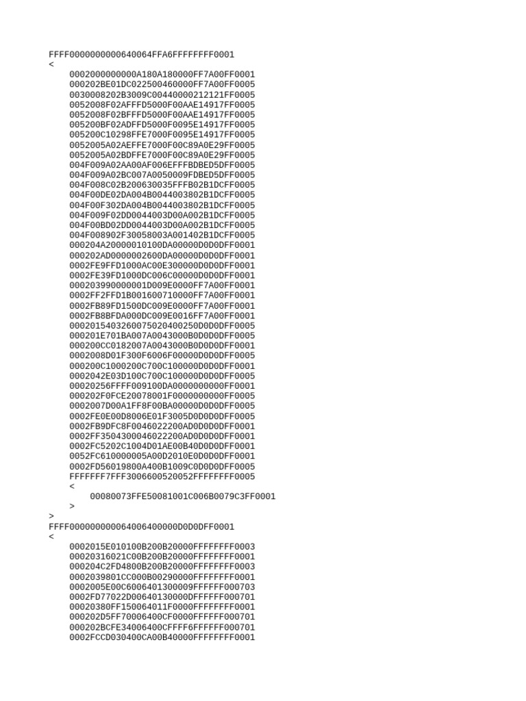 Hexadecimal Data Structure Overview | PDF