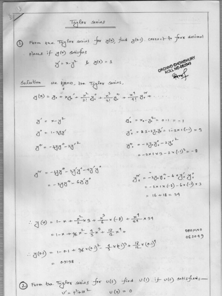Euler Method | PDF