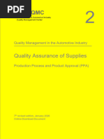 VDA 6.2 Appendix 2 Trigger - Matrix PDF | PDF | Specification ...