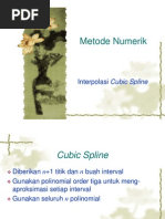 Download Interpolasi Cubic Spline by DitTa Myliknyya SN97927505 doc pdf