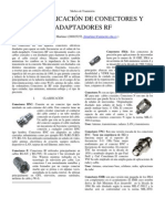 Uso y Aplicación de Conectores y Adaptadores RF