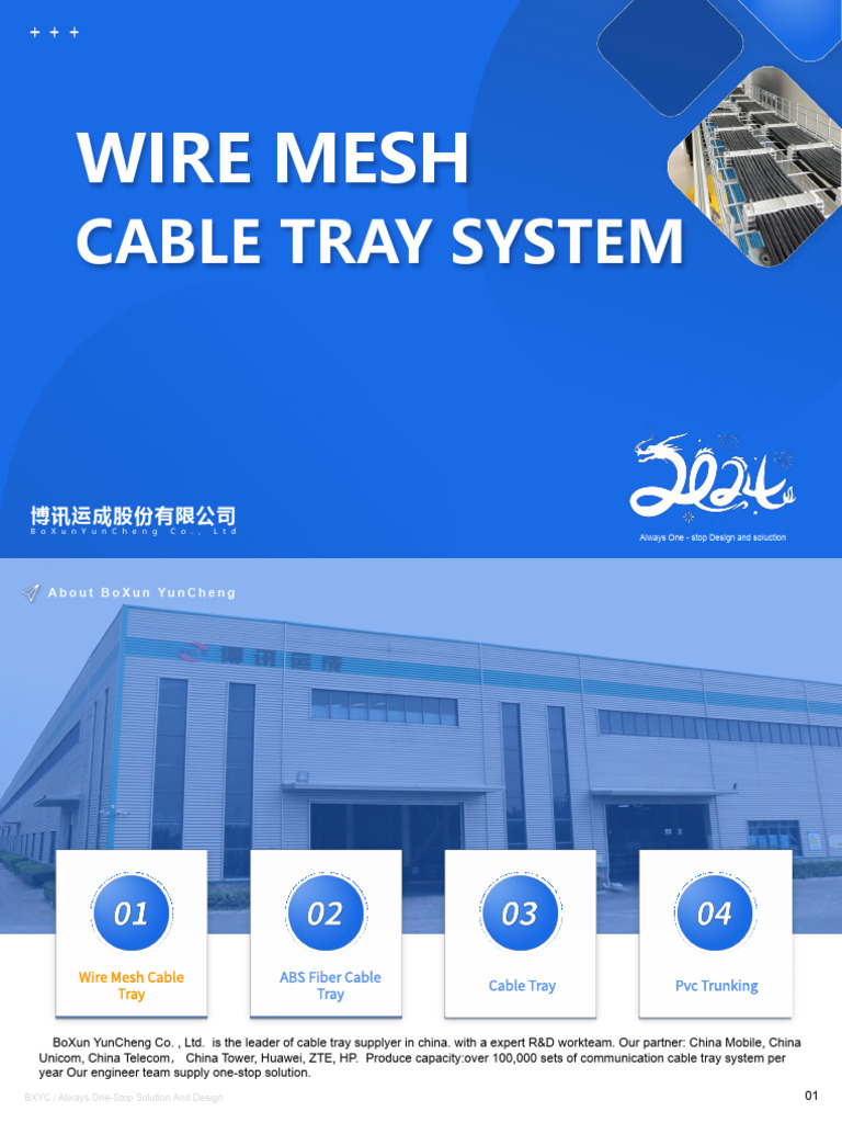 Wire Mesh Cable Tray Solutions | PDF | Wire | Screw