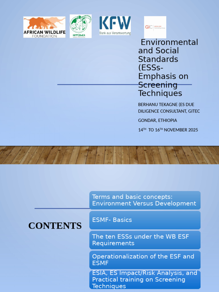 Environmental and Social Standards Overview | PDF | Cultural Heritage ...
