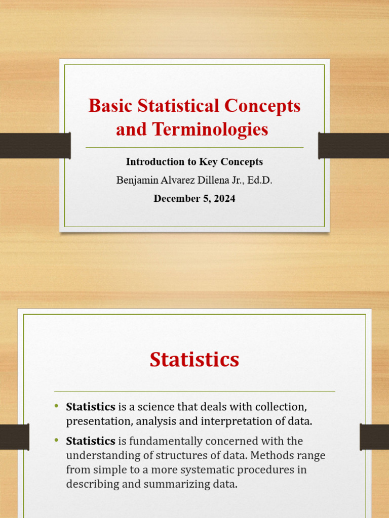Essential Statistical Concepts Explained | PDF | Sampling (Statistics ...