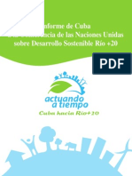 Informe de Cuba A Rio+20