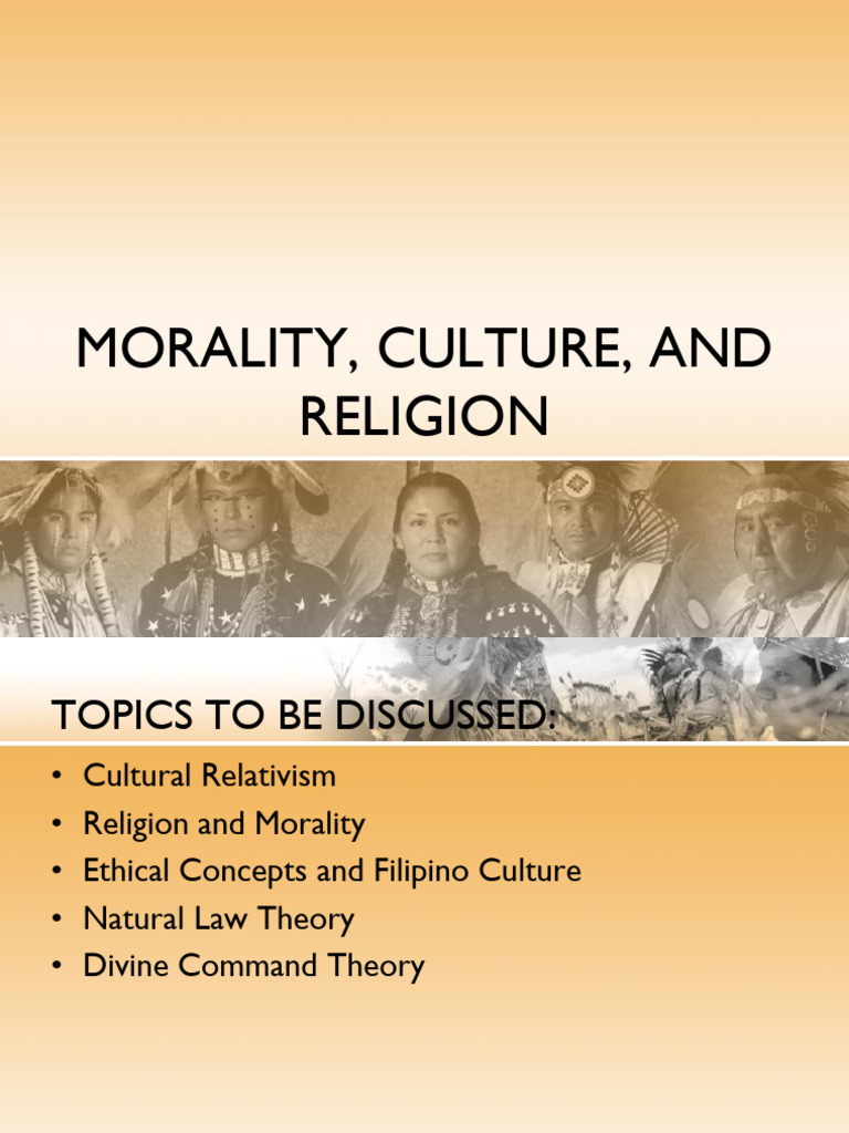 Week 4 Morality Culture and Religion 2 | PDF | Morality | Natural Law