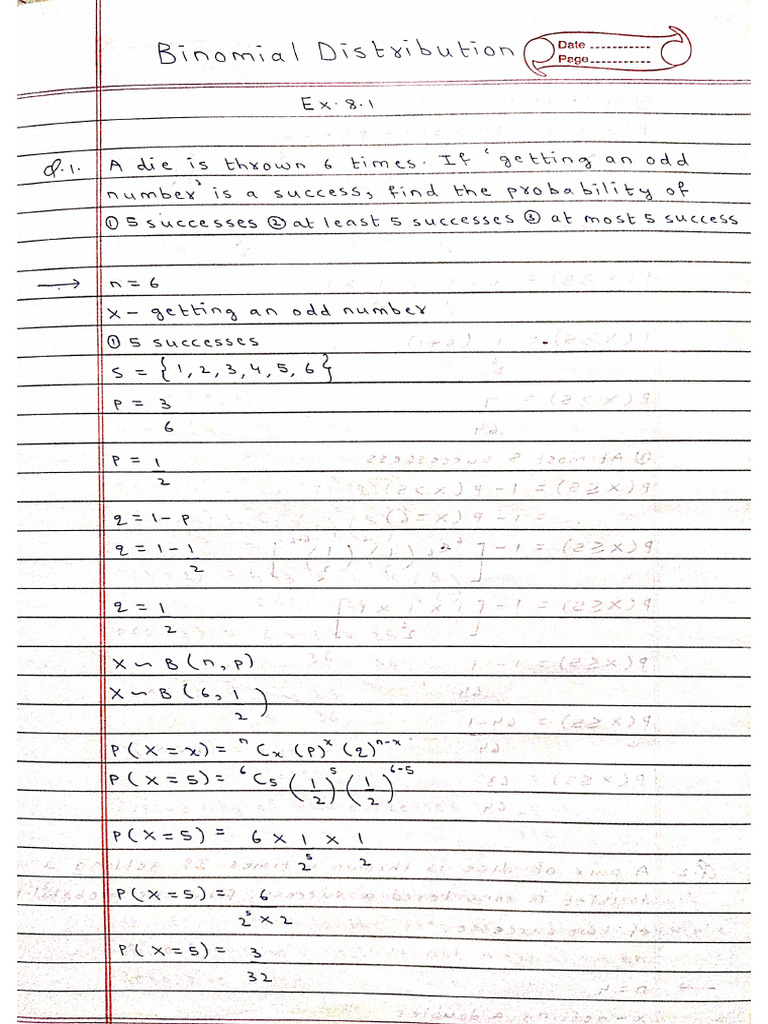 Binomial Distribution | PDF