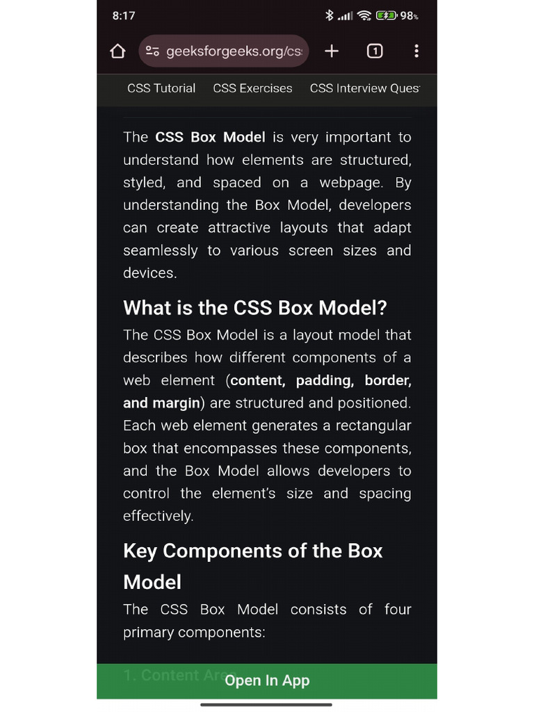 Box Model | PDF
