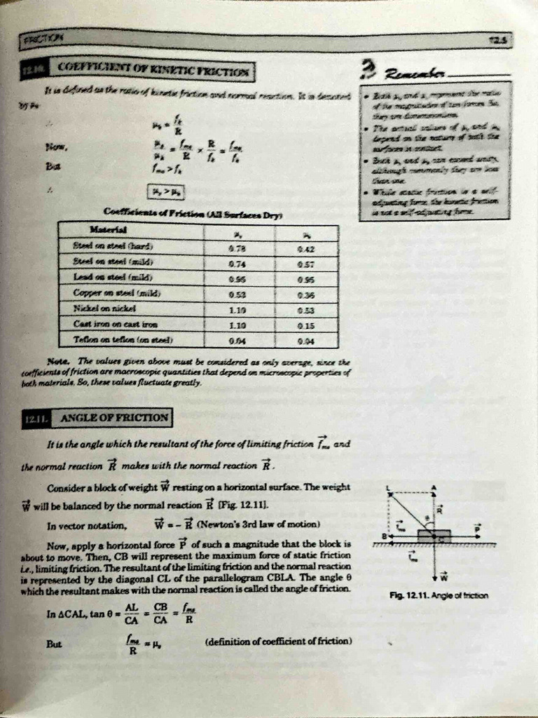 Understanding Friction and Forces | PDF