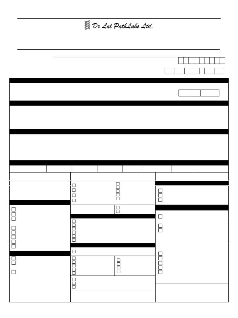 Chromosome & FISH Test Request Form | PDF | Cytogenetics | Medical ...