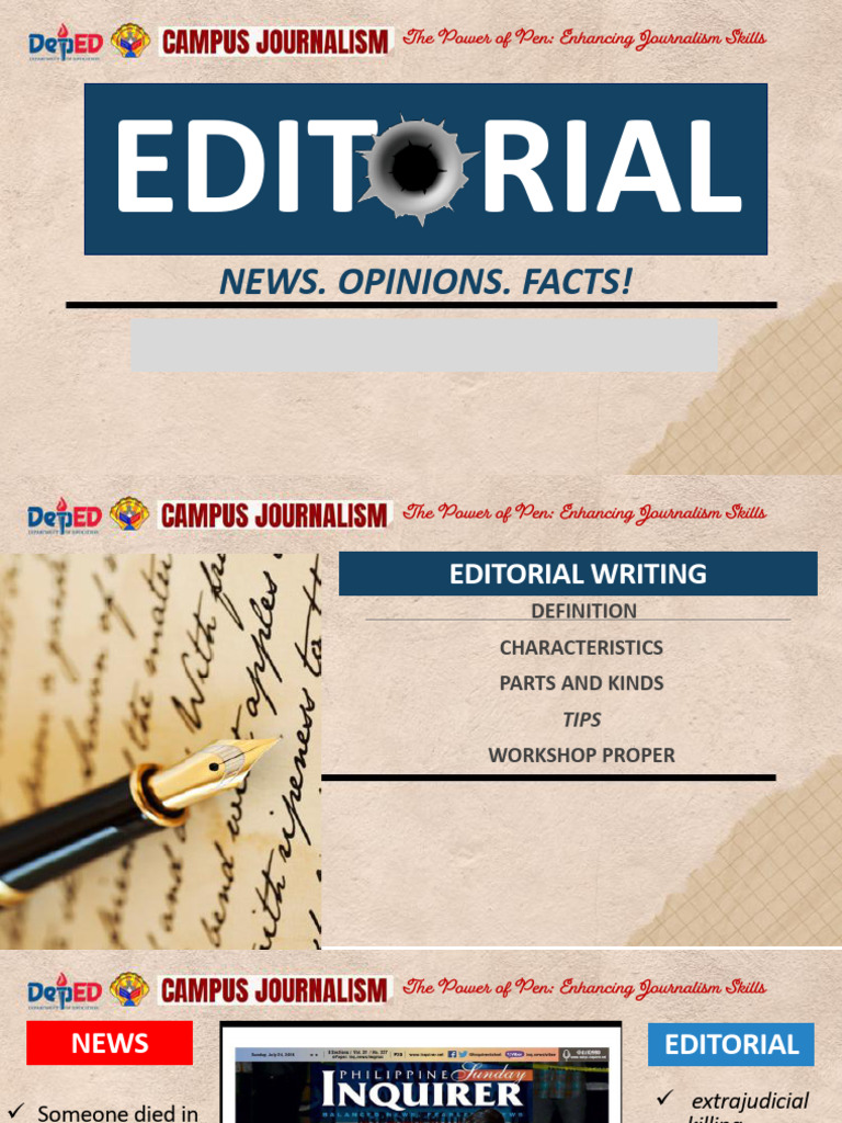 Enhancing Editorial Writing Skills | PDF | Journalism | Vocational ...