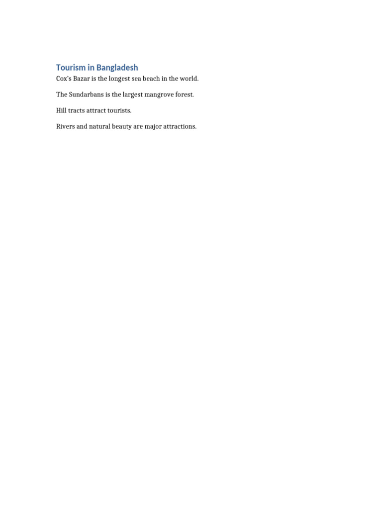 Bangladesh Document 5 | PDF