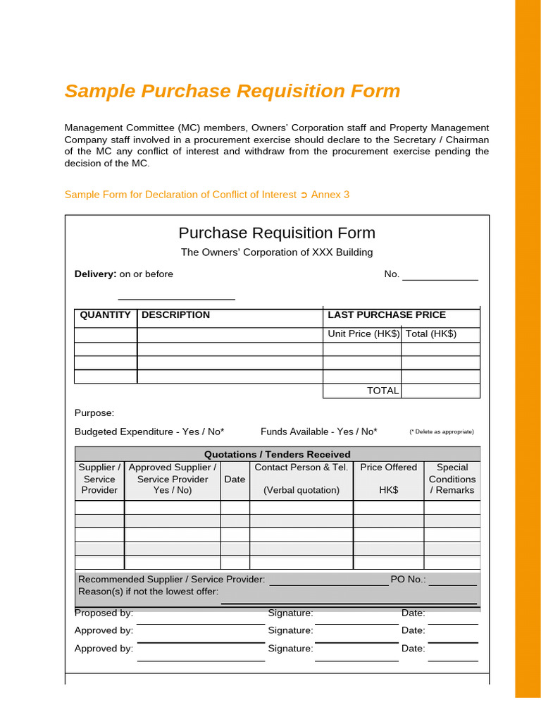 Requisition Form 06 | PDF