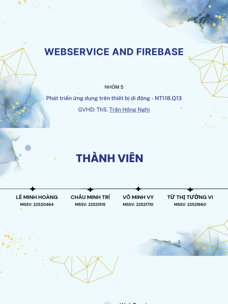 Webservice and Firebase | PDF