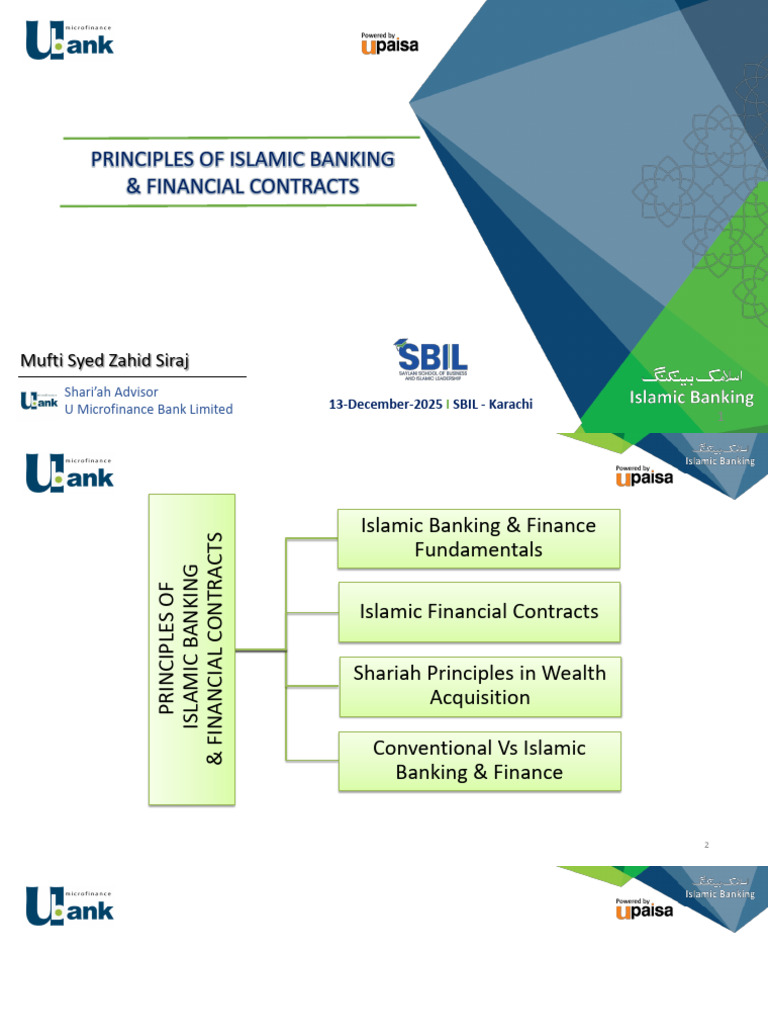 Principles of Islamic Banking Explained | PDF | Islamic Banking And ...