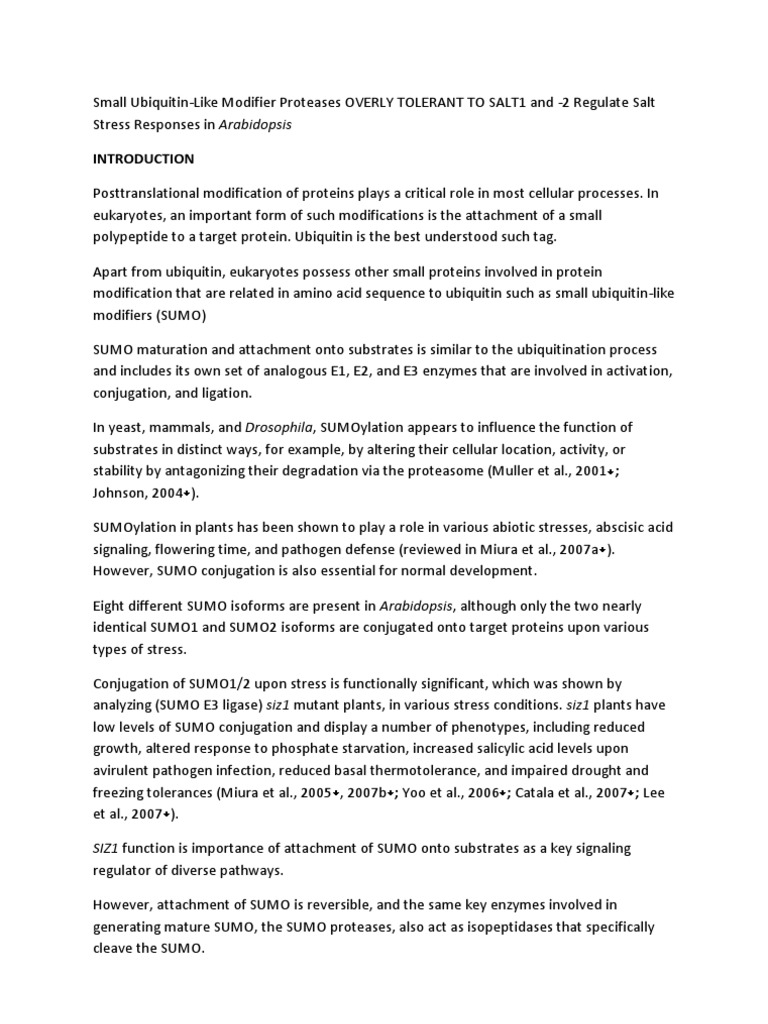 Med Disc Script | PDF | Ubiquitin | Biomolecules