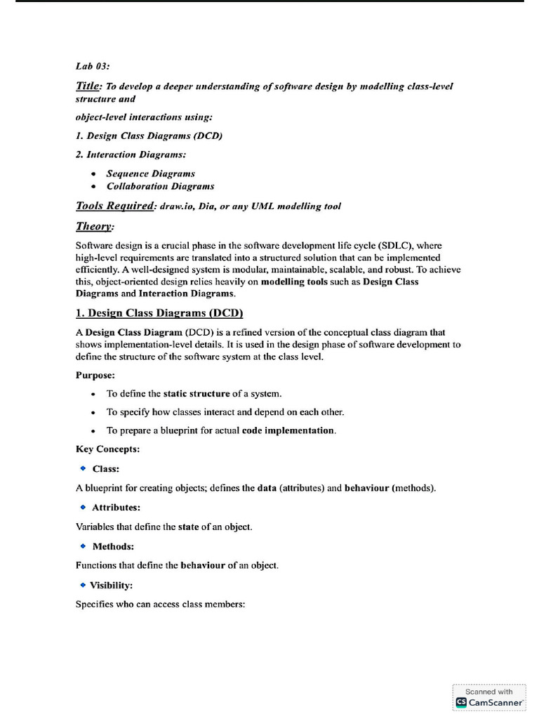 Uml Lab 3 | PDF