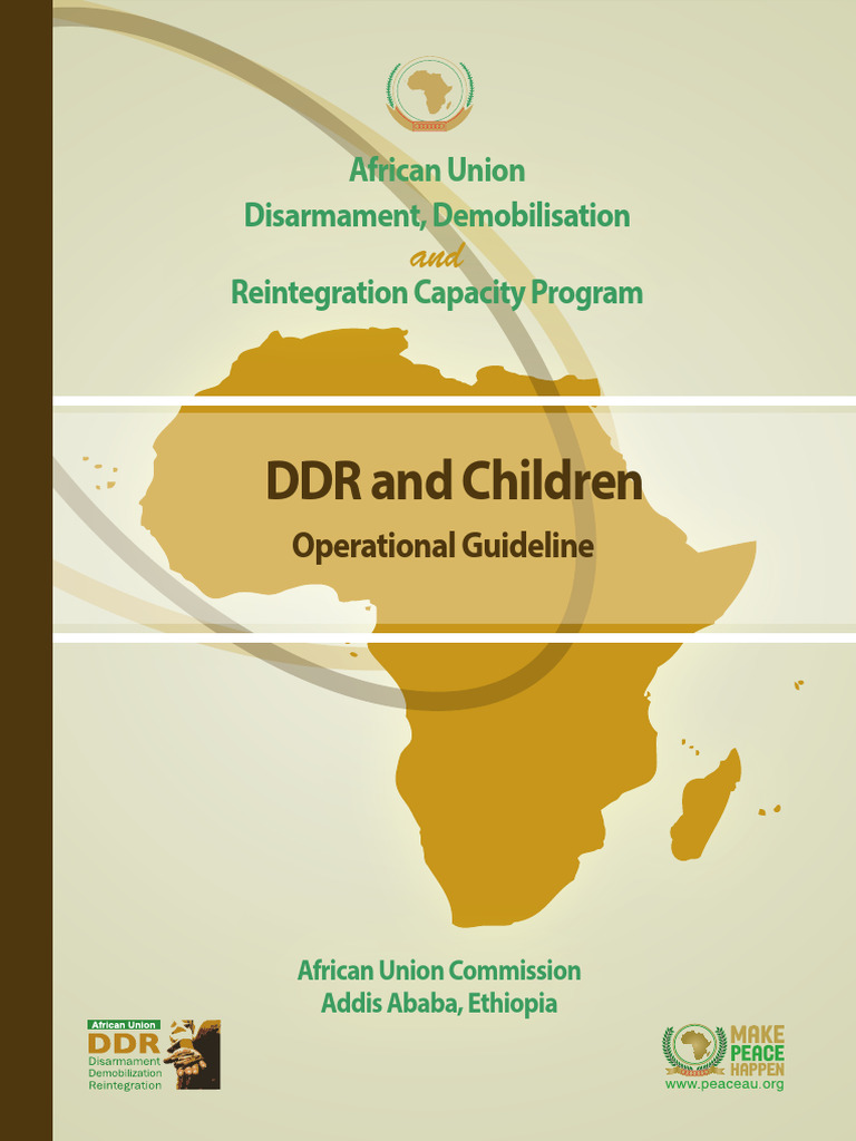 Au Operational Guidance Note On Children in DDR | PDF | Lord's ...
