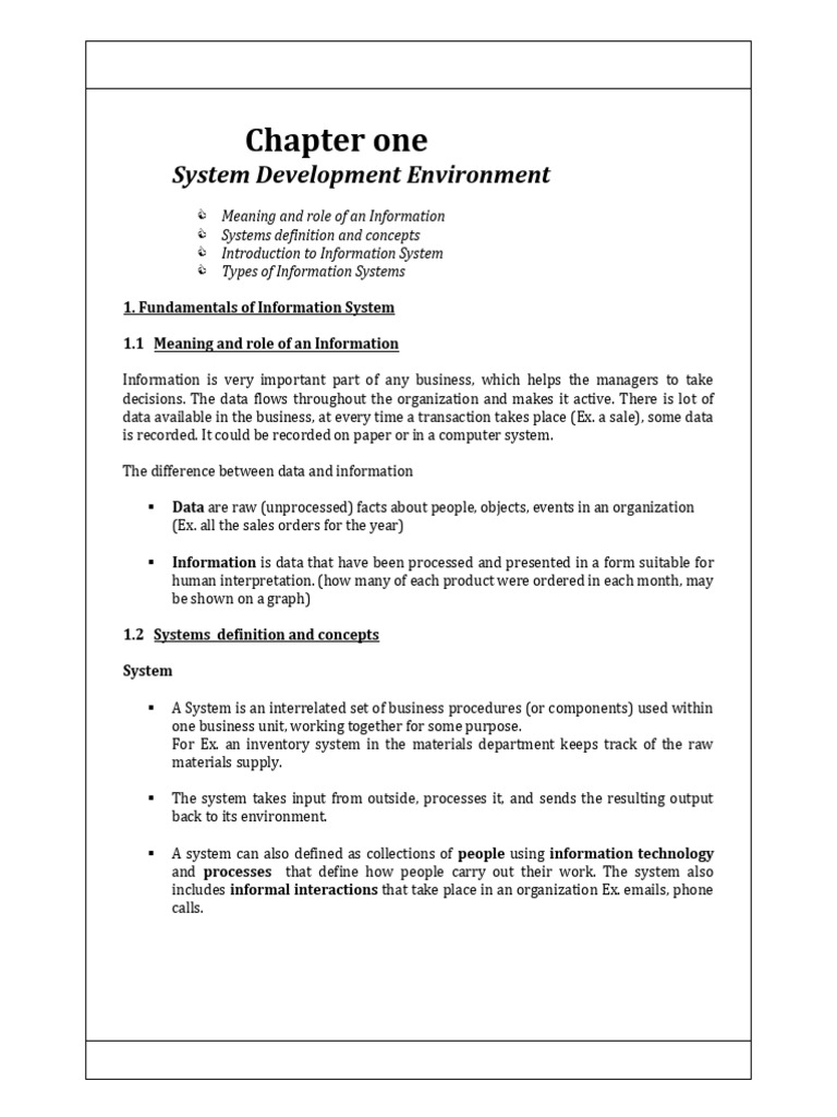 Information Systems Fundamentals Explained | PDF | System | Databases
