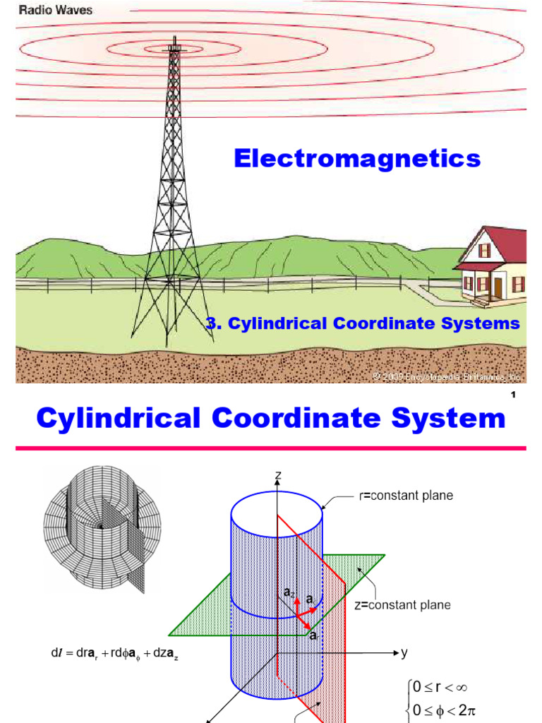 Understanding Cylindrical Coordinates | PDF | Coordinate System | Area