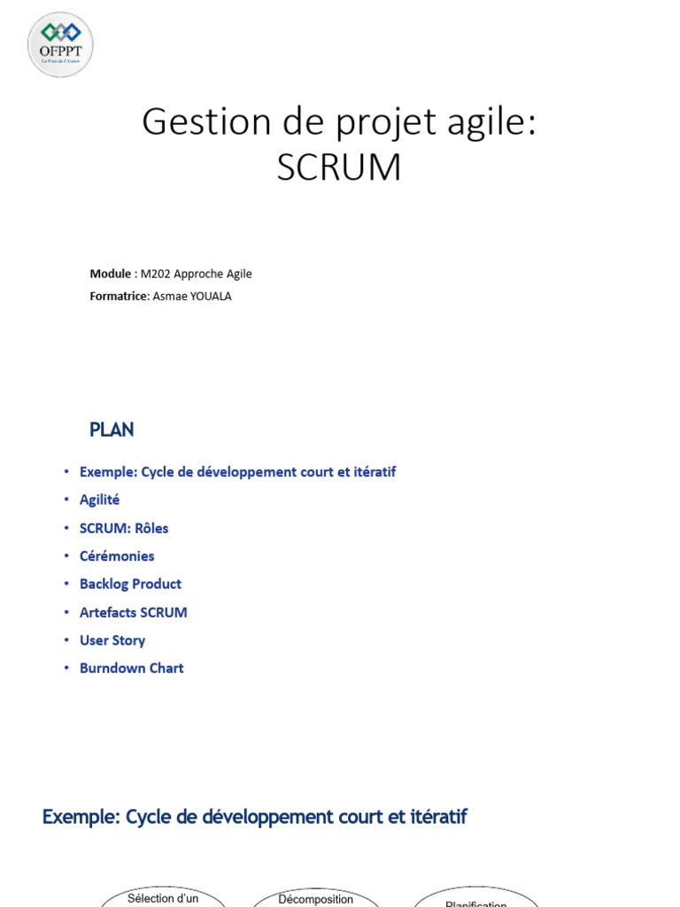 Introduction à la méthode SCRUM Agile | PDF | Scrum (développement ...