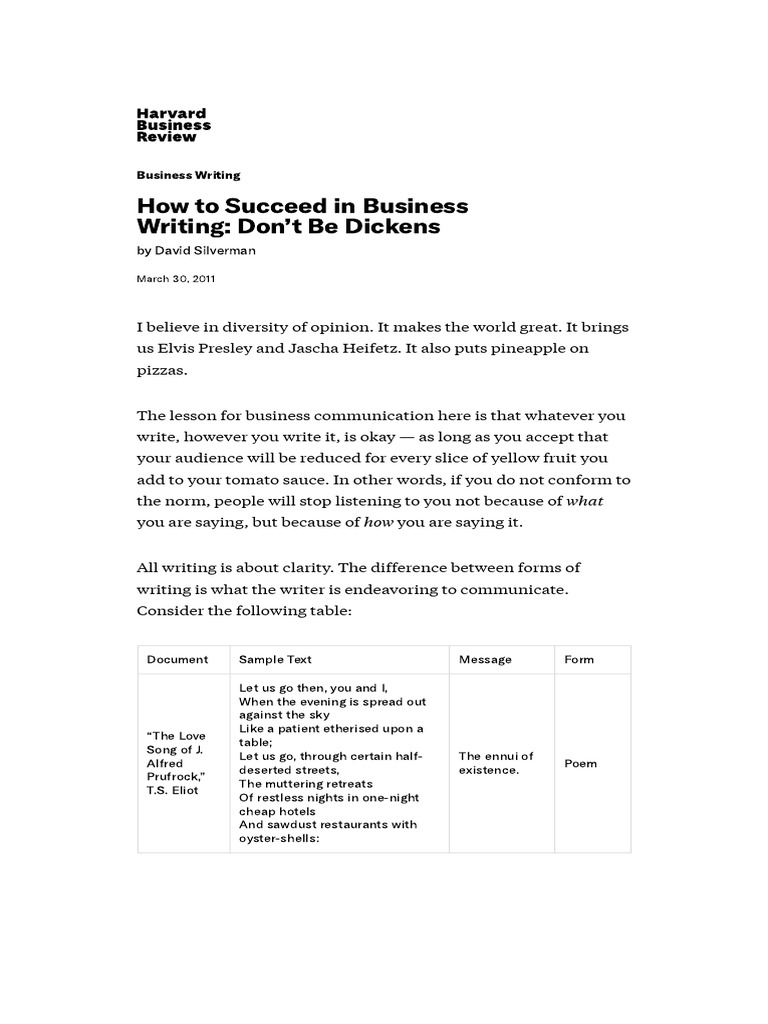 Effective Business Writing Tips | PDF