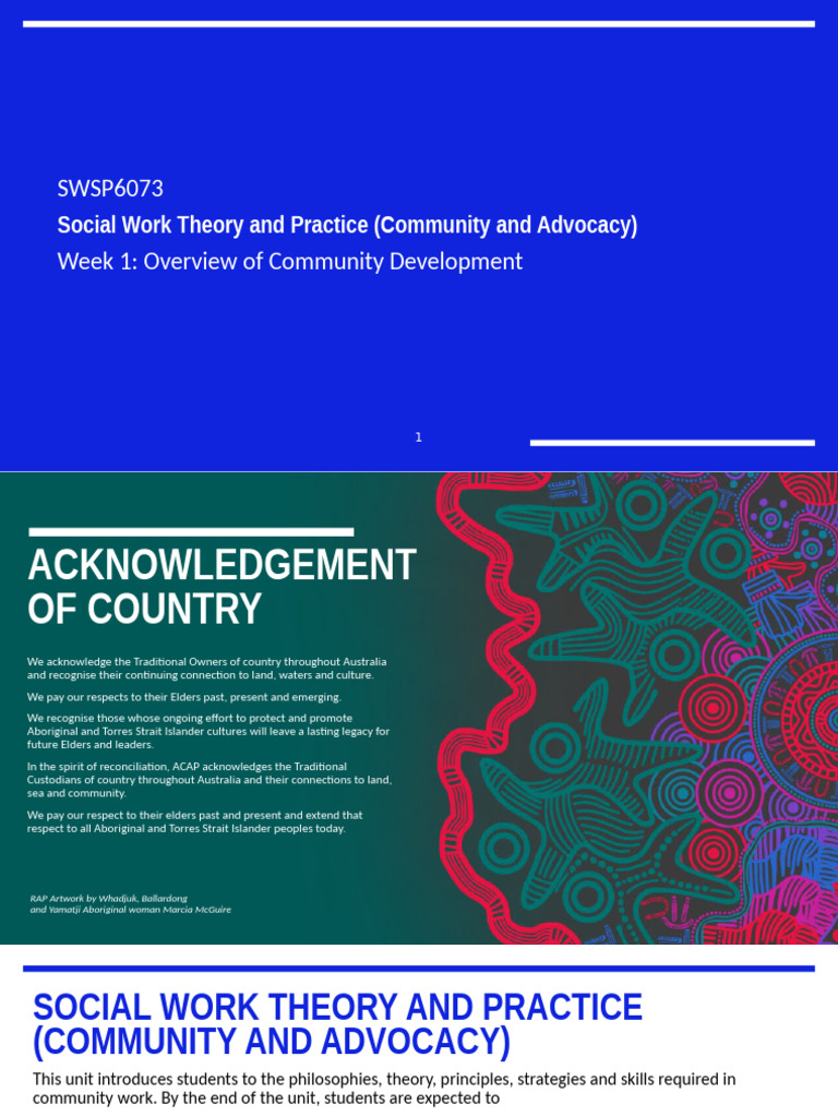 Community Development Overview and Theory | PDF | Community | Community ...