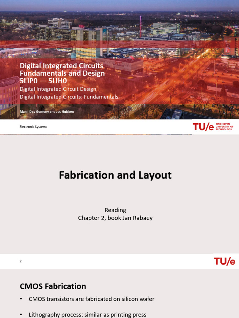 Digital Integrated Circuit Fabrication Guide | PDF | Photolithography ...