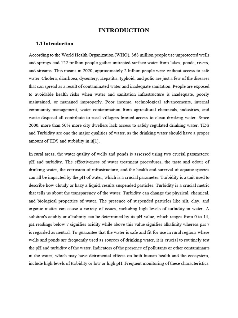 Water Quality Monitoring System | PDF | Support Vector Machine ...