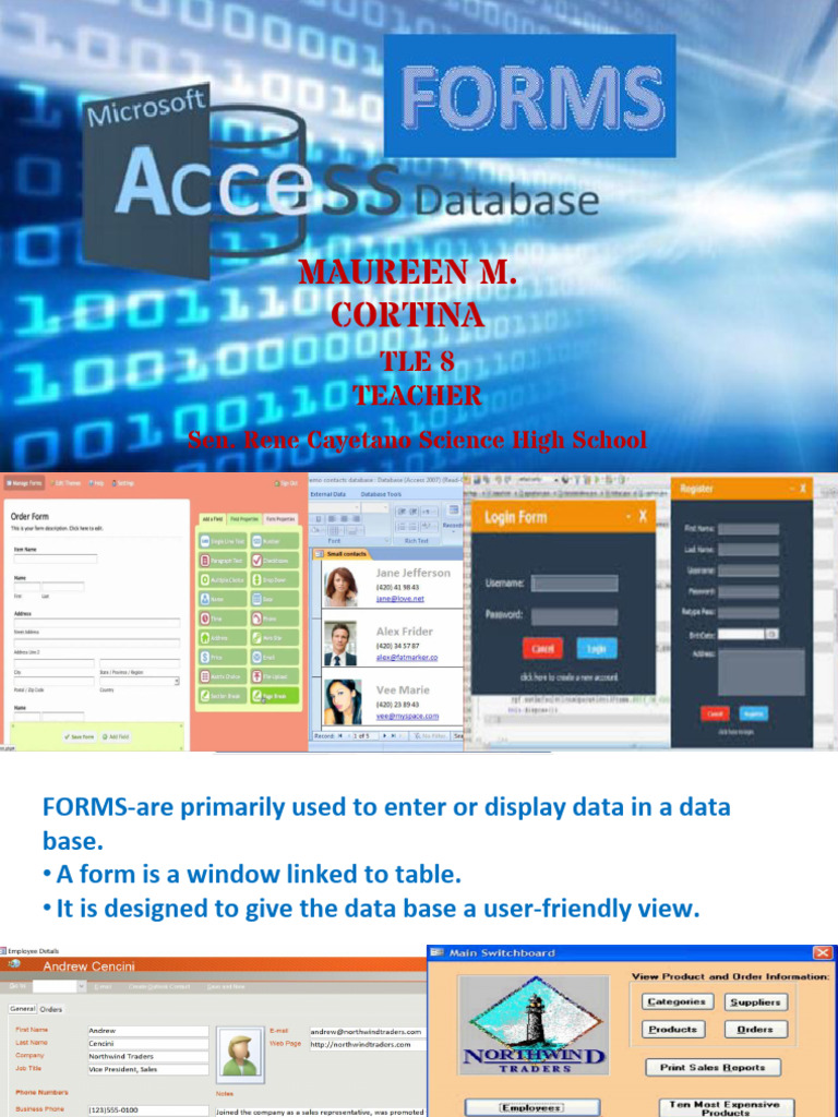 Understanding Database Form Controls | PDF | Databases | Microsoft Access